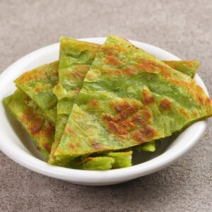 Alternative view of 【段純貞】九層塔抓餅(120g*5片/袋) 冷凍 素食